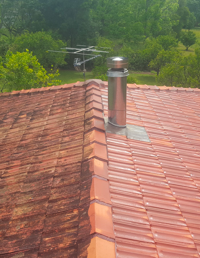 Nettoyage et démoussage de toiture à Sannois (95110) dans le Val d'Oise