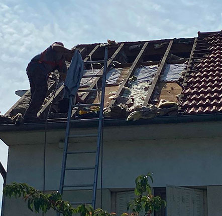 Pose et remplacement de tuile, ardoise et zinc à Sannois (95110) dans le Val d'Oise (95)