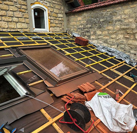 Réparation et rénovation de toiture à Sannois (95110) dans le Val d'Oise (95)